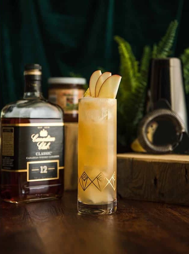 Apple Butter Coconut Rye Cocktail