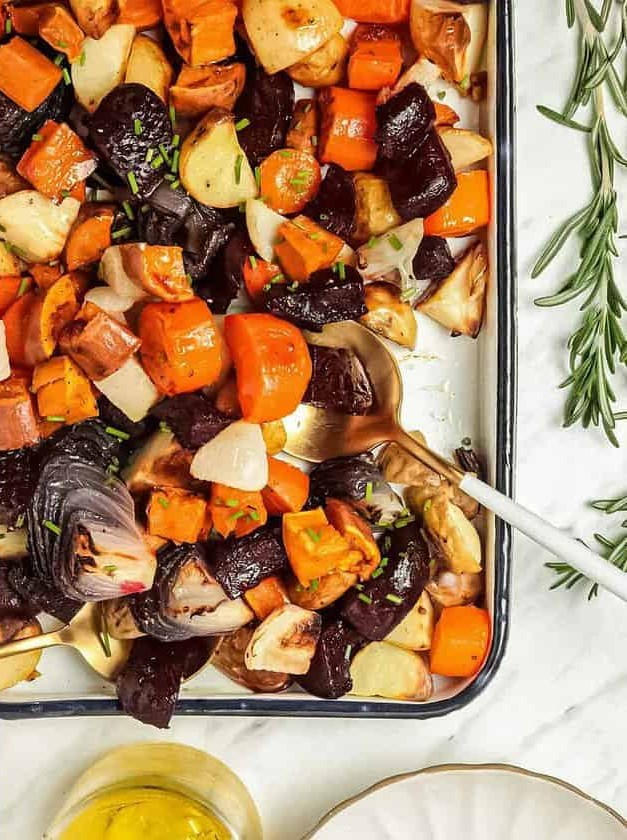 Herb Roasted Root Vegetables