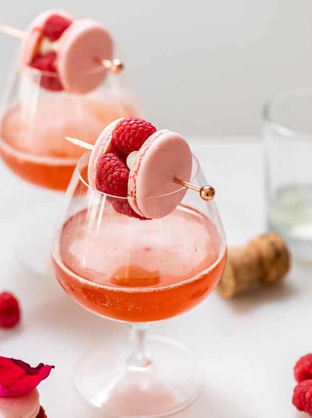 Ispahan Macaron Cocktail