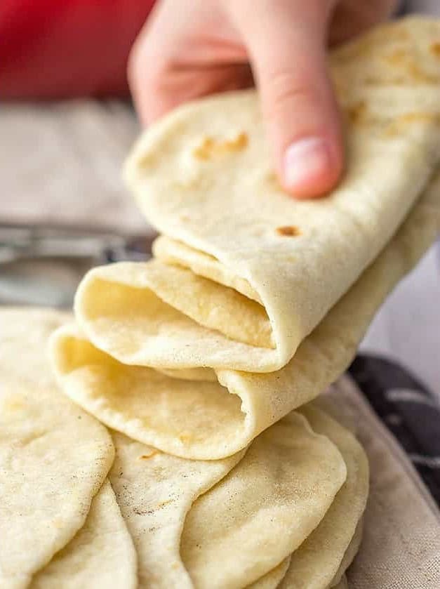 Easy Flour Tortillas From Scratch