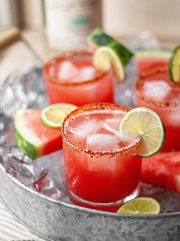 Fresh Watermelon Margaritas