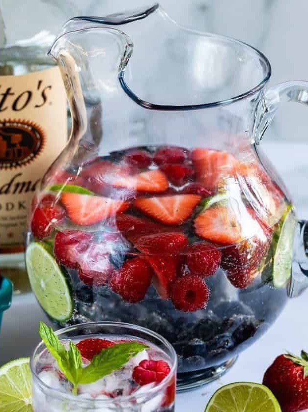 Skinny Vodka Party Punch