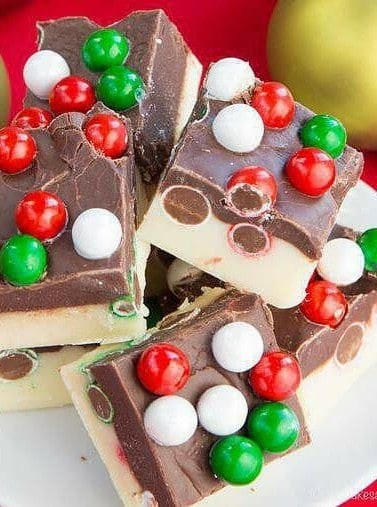 Double Chocolate Christmas Fudge