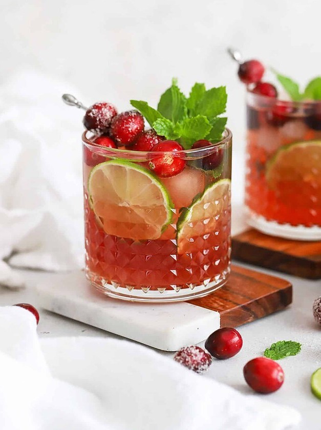 Cranberry Lime Mocktail