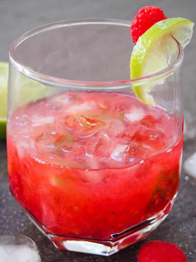 Raspberry Caipirinha