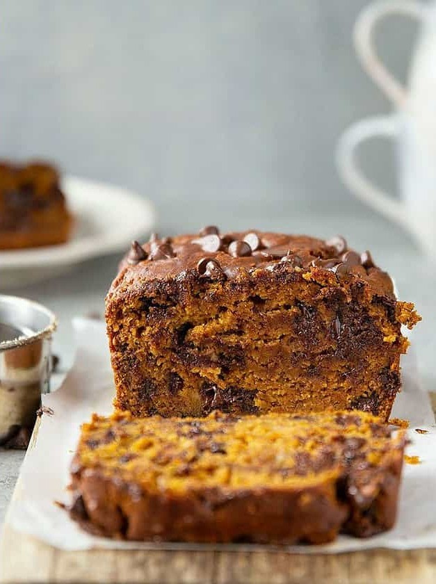 Banana Chocolate Chip Pumpkin Bread