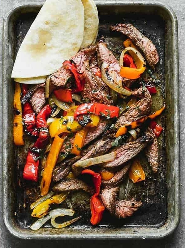 Grilled Steak Fajitas