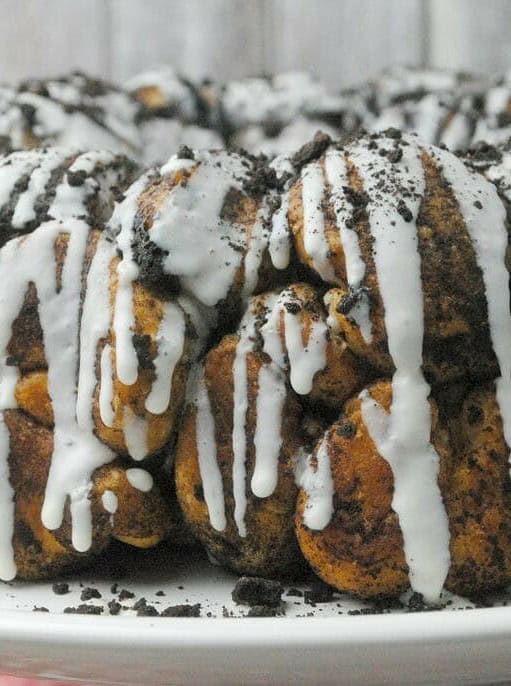 Monkey Bread with Oreos