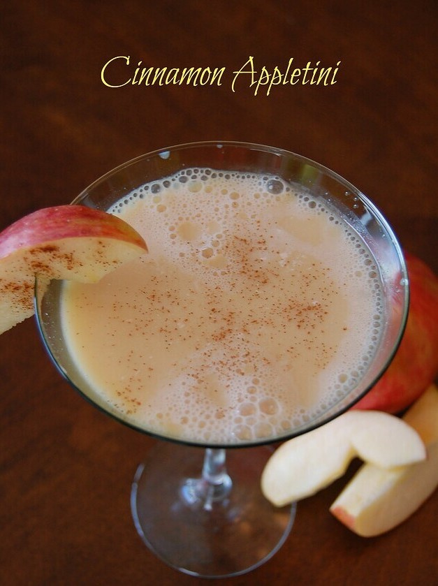 Cinnamon Appletini