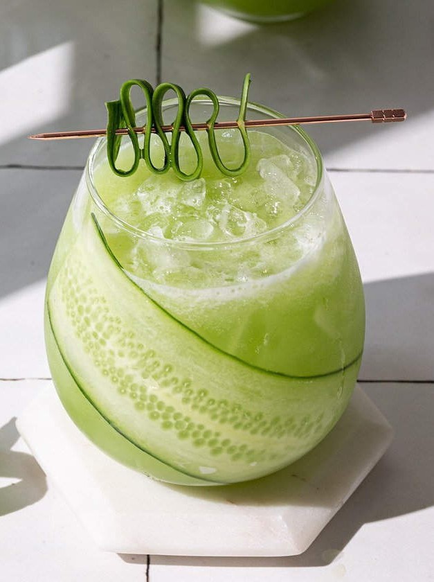 Cucumber Ginger Lime Mocktail