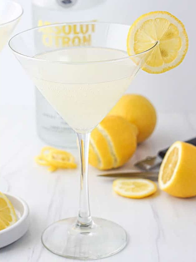 Keto Lemon Drop Martini