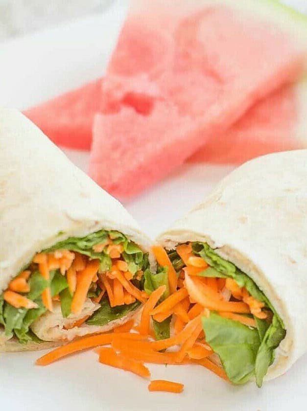 Make Ahead Lunch Wraps