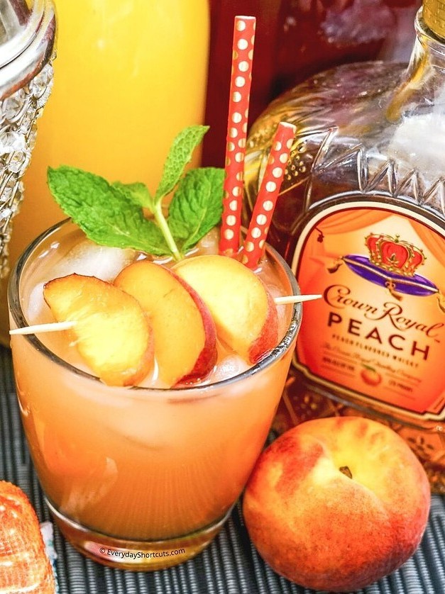 Royal Peach Cocktail