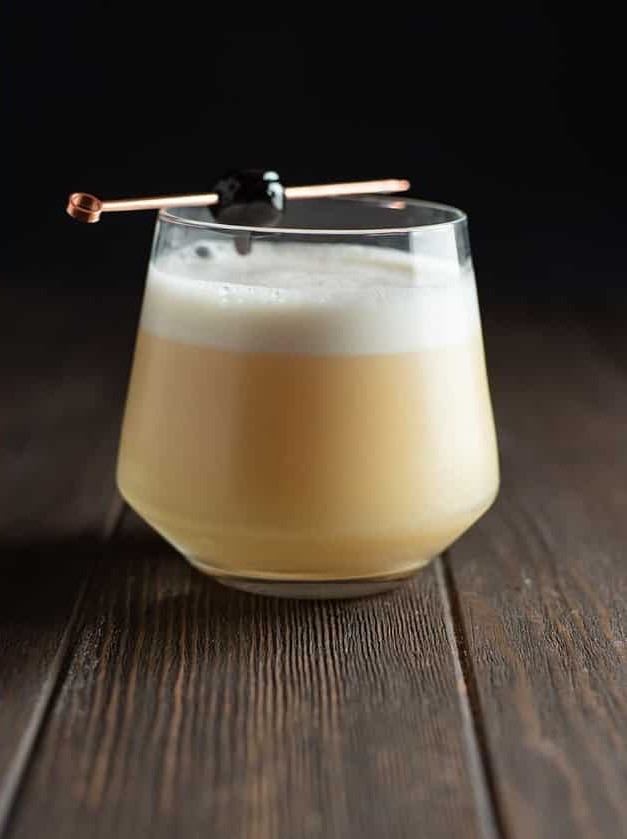 Classic Whiskey Sour Cocktail