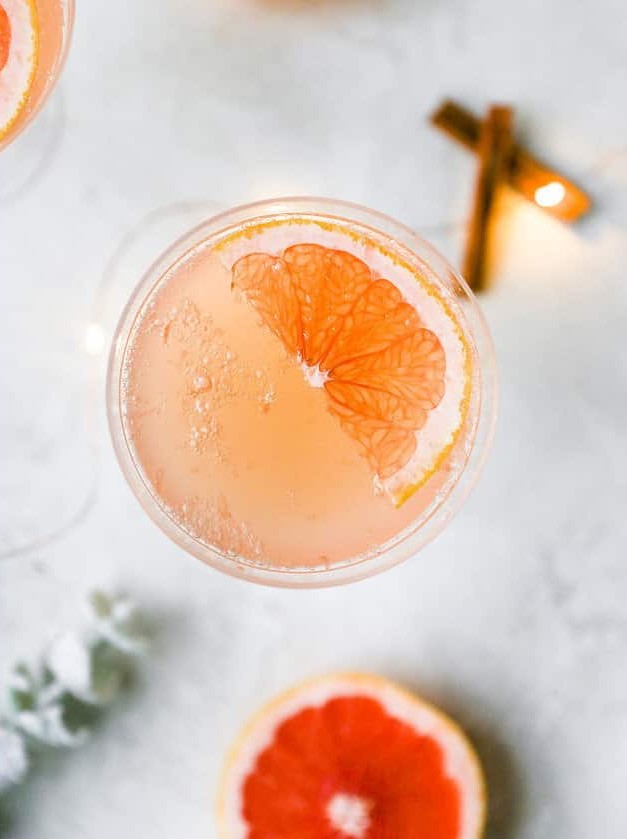 Spiced Grapefruit Rosé Spritzer