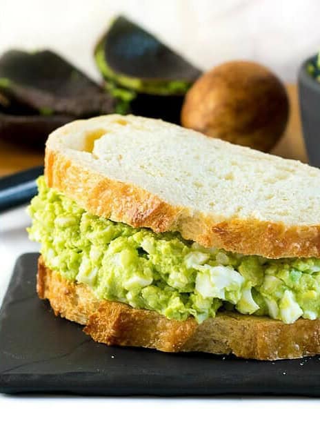 Healthy Avocado Egg Salad