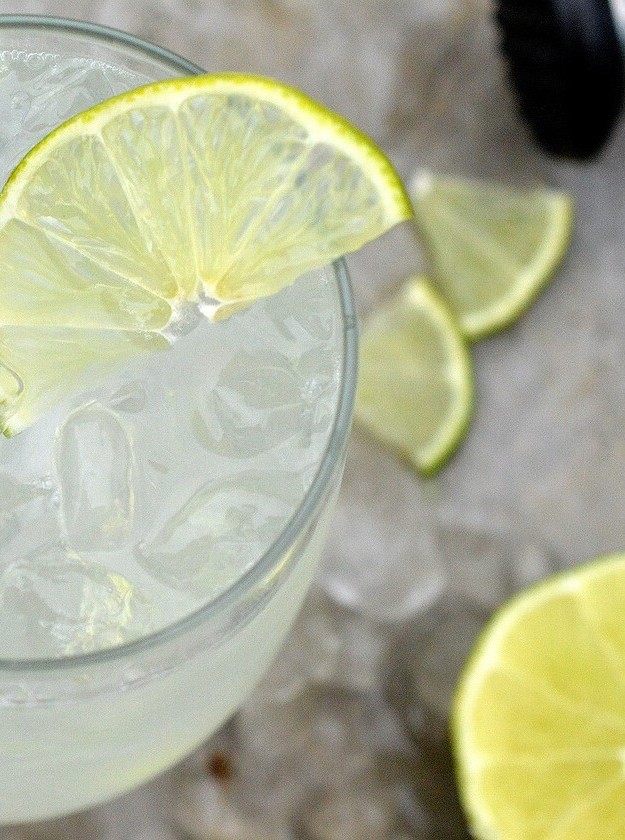 Homemade Low Carb Lime Vodka Coolers