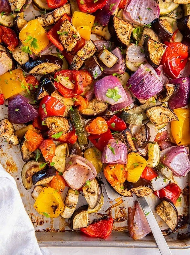 Mediterranean Roasted Vegetables