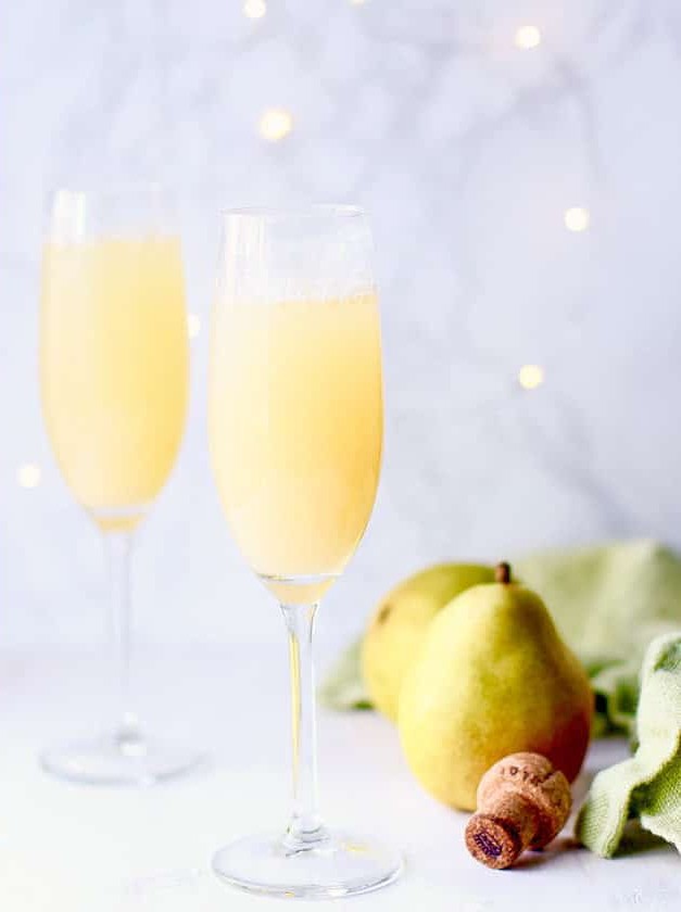 Pear Prosecco Punch