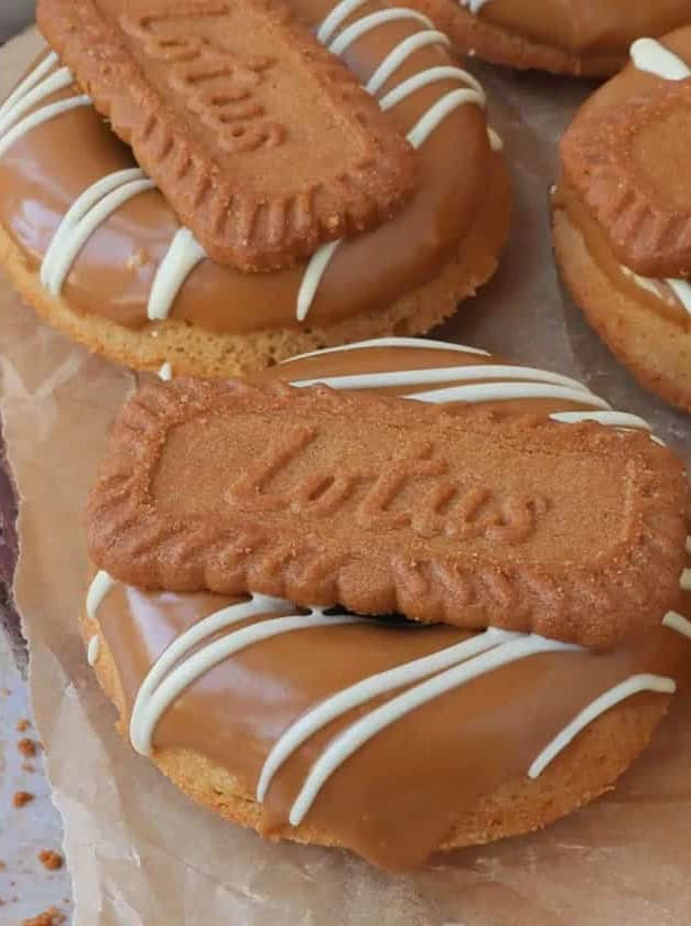 Biscoff Baked Donuts