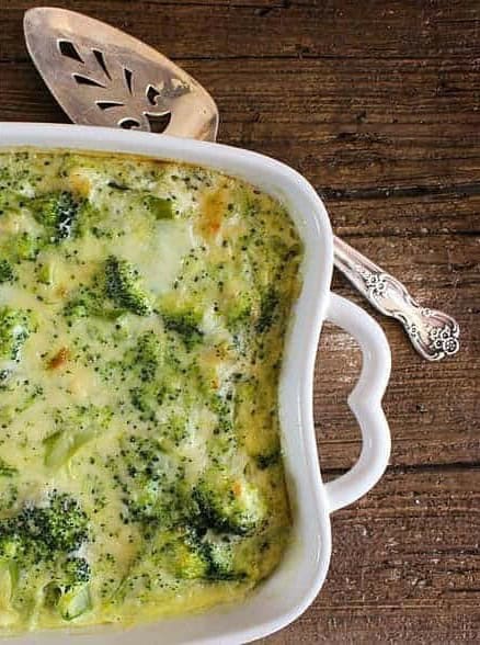 Broccoli Cheese Bake