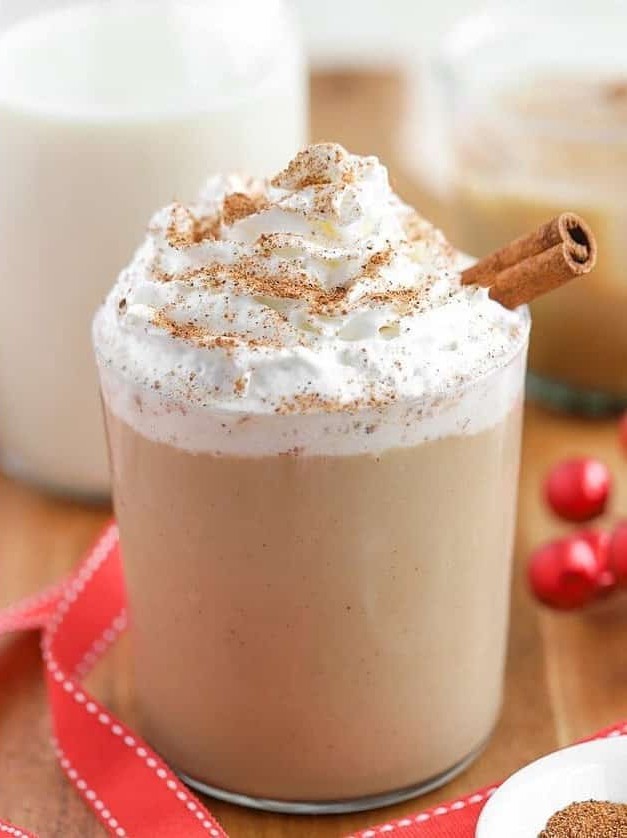 Eggnog White Russian Cocktail