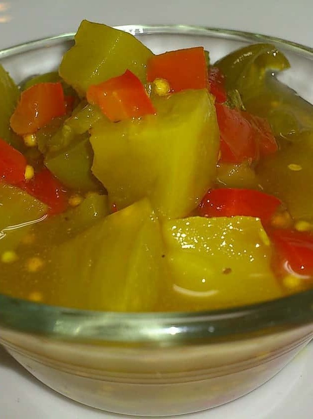 Green Tomato Pickle Relish