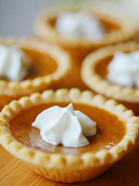 Mini Pumpkin Pies