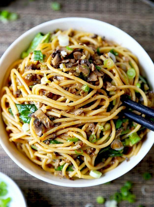 Vegan Dan Dan Noodles