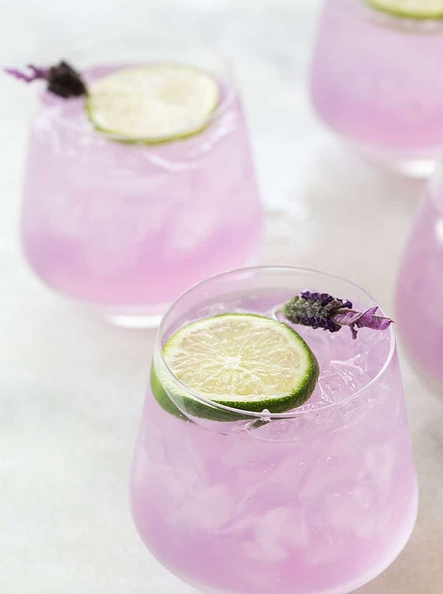 Lavender Gin and Tonic Punch