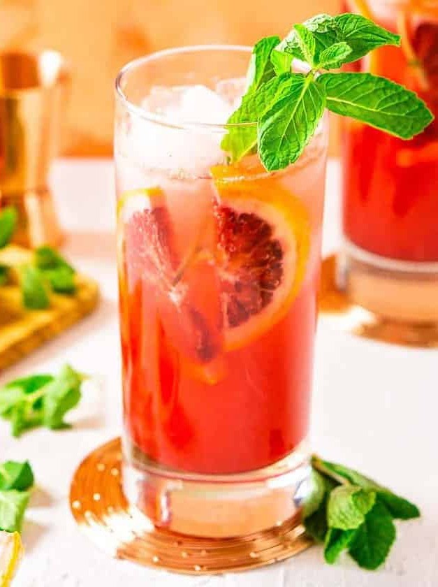 Blood Orange Mojito