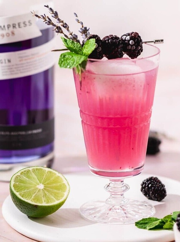 Blackberry Lavender London Mule