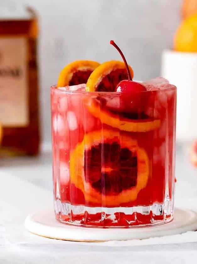 Blood Orange Amaretto Sour