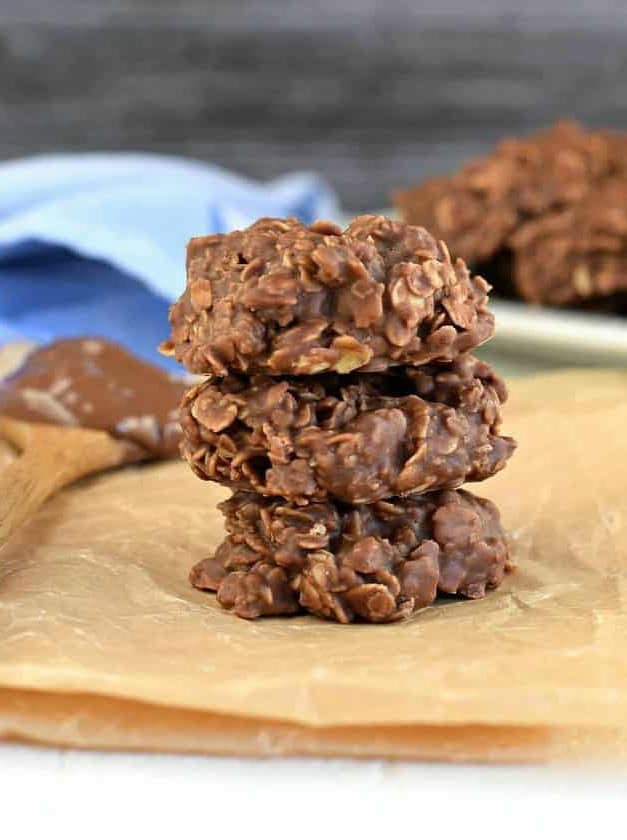 Nutella No Bake Cookies