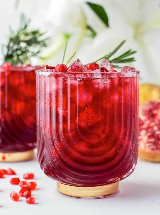 Hibiscus Pomegranate Margarita