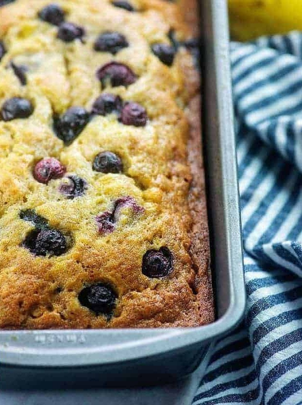 Blueberry Banana Bread