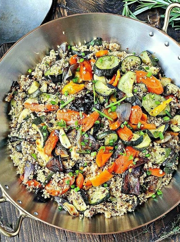 Quinoa with Roasted Vegetables