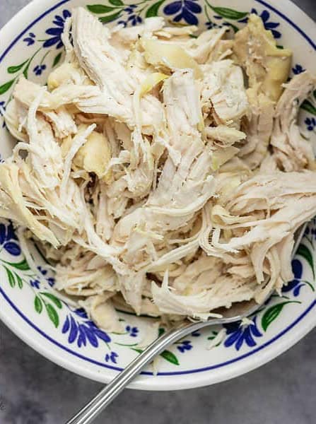 Pressure Cooker Shredded Chicken