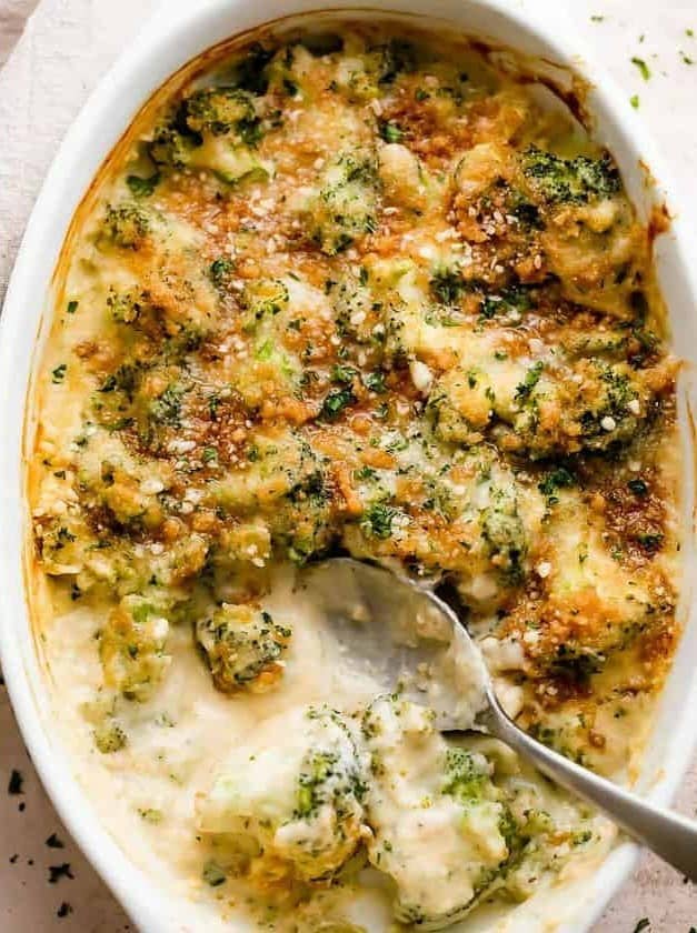 Creamy Cheesy Broccoli Casserole