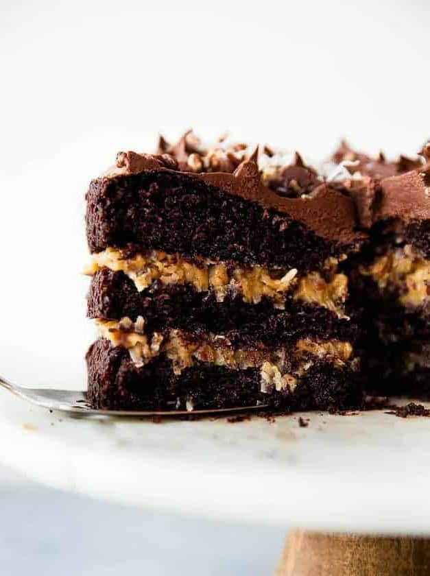 Upgraded German Chocolate Cake