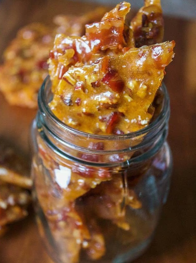 Bourbon Bacon Brittle