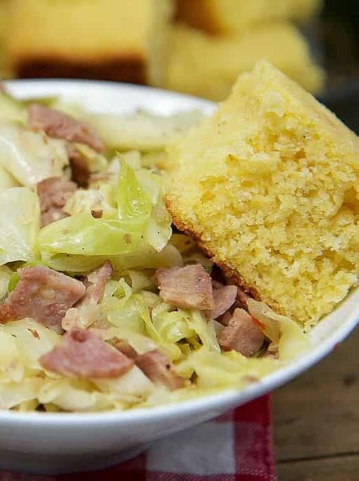 Southern Fried Cabbage and Bacon