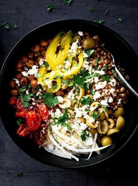 Zesty Italian Farro Bowl