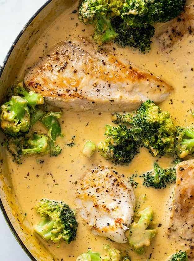 Easy Broccoli Cheddar Chicken