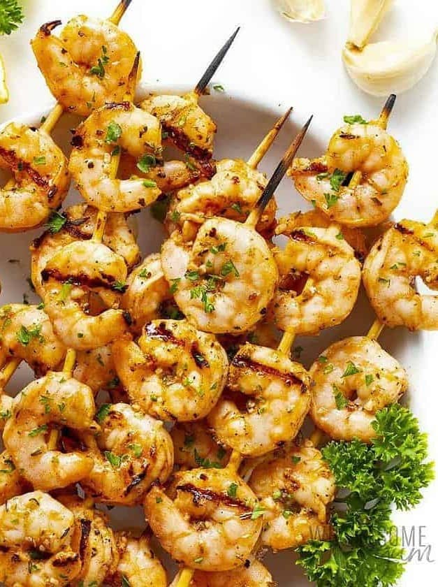 Grilled Shrimp Skewers