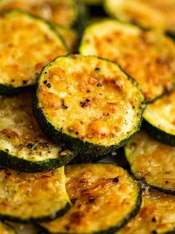 Baked Parmesan Zucchini