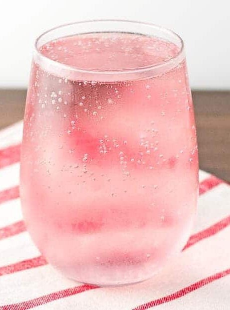 Mixed Berry Vodka Spritzer