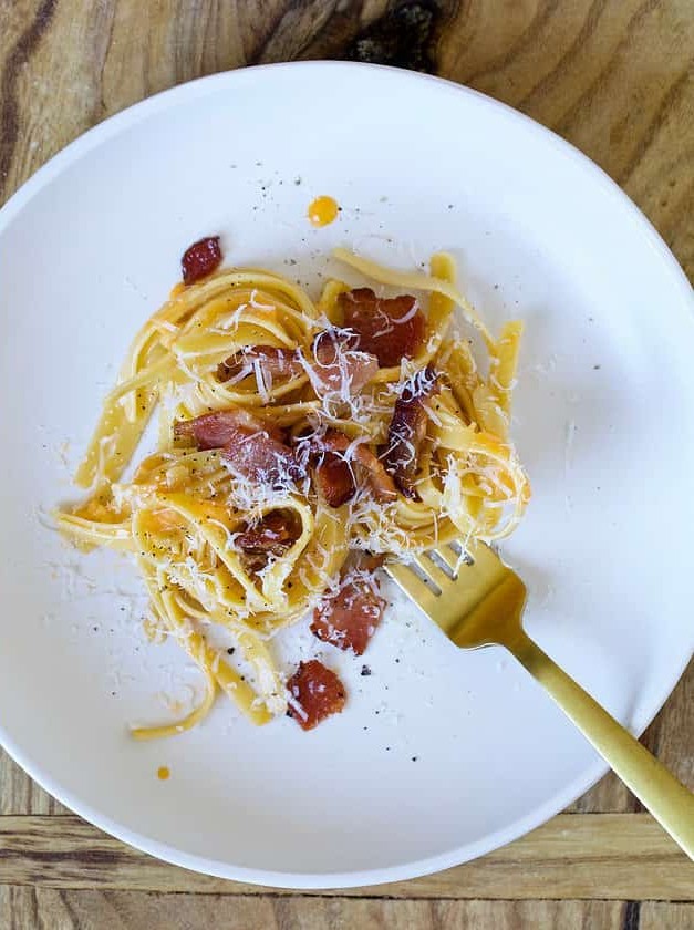 Authentic Italian Pasta Carbonara