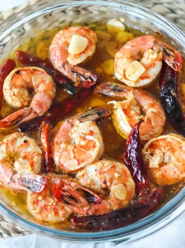 Pil Pil Prawns