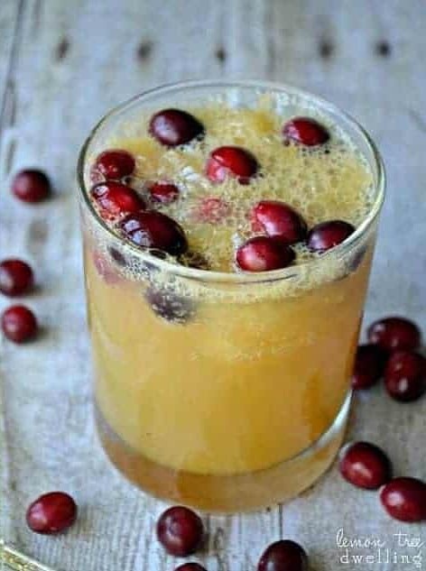 Holiday Brandy Slush